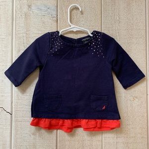 Sz 24m baby girl Nautica top